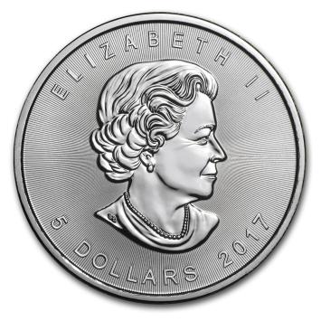 Canada Maple Leaf 2017 1 ounce silver